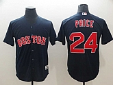 Red Sox 24 David Price Navy Cool Base Jersey,baseball caps,new era cap wholesale,wholesale hats